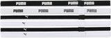 Puma Womens At Sportbands (6Pcs) In Black/White