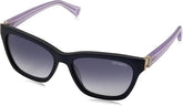 Max & Co Navy Frame Sunglasses For Women In Lilac