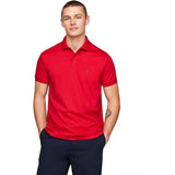 Tommy Hilfiger Liquid Cotton Essential Reg Polo Red