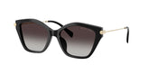 Michael Kors Womens Catskills Sunglasses In Black and Gold
