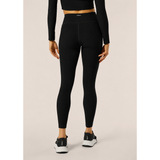 Freddy Womens Knitted 7/8 Leggings High Waisted In Black