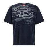 Diesel Mens T-Boxt-T5 T-Shirt In Navy