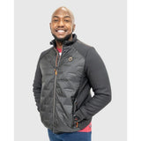 Soviet Mens Kazan Quilted Fashion Jacket In Black