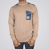 Enrico Coveri Mens 23 Sweatshirt In Camel
