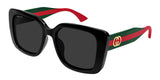 Gucci Womens Sunglasses In Black,Green And Red