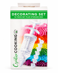 Creative Cooking Decorating 10 Piece Set In Neutral