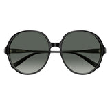 Valentino Garavani Circle Womens Sunglasses In Black