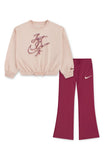 Nike Swoosh On Pointe Legging Sweet Beet