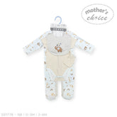 Mother's Choice Unisex Zoo 5 Piece Set In Stone