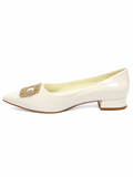 Butterfly Feet Ladies Leonore 1 Shoes In White