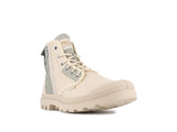 Palladium Mens Pampa Detroit Zip Shoes Sahara