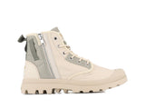 Palladium Mens Pampa Detroit Zip Shoes Sahara