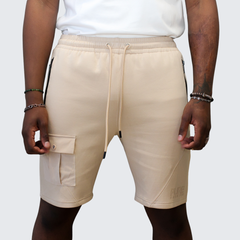 Pure Premium Straaf Shorts For Men In Beige