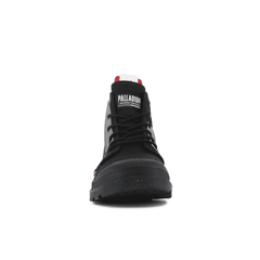 Palladuim Mens Black Pampa Hi Dare Zip Shoes