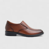 Hush Puppies Mens Perigrin Leather Shoes In Brown