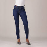 Levis Womens Curvy High Rise Super Skinny Jeans In Medium Indigo