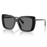 Burberry Womens Square Sunglasses In Black