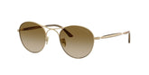 Giorgio Armani Mens Sunglasses In Pale Gold