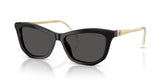 Swarovski Womens Sunglasses In Black/Gold/Dark Grey