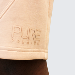 Pure Premium Straaf Shorts For Men In Beige