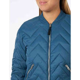 Replay Womens Puffer Jacket In Midnight Blue