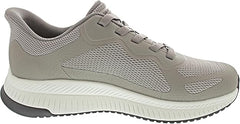 Skechers Mens Bob Squad 4 Shoes In Dark Taupe