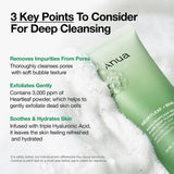 Anua Hyaluron Heartleaf + Bha Cleansing Foam