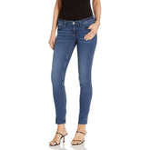 Guess Womens Cuesta Power Skinny Low Rise Jeans In Medium Wash