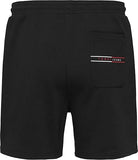 Tommy Hilfiger Mens Tjm Entry Graphic Sweatshorts In Black