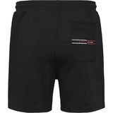 Tommy Hilfiger Mens Tjm Entry Graphic Sweatshorts In Black