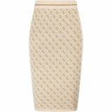Guess Womens Knit Skirt In Neutral