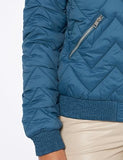 Replay Womens Puffer Jacket In Midnight Blue