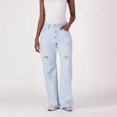 Levi'S Womens Loose Boot Jeans Medium Light Indigo