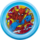 Spiderman Midnight Flyer Plate In Blue