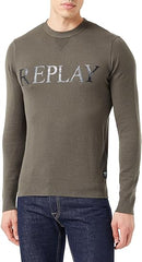 Replay Uk2505 G23138 Knitwear 432 Olive