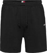 Tommy Hilfiger Mens Tjm Entry Graphic Sweatshorts In Black
