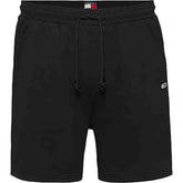 Tommy Hilfiger Mens Tjm Entry Graphic Sweatshorts In Black