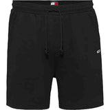 Tommy Hilfiger Mens Tjm Entry Graphic Sweatshorts In Black