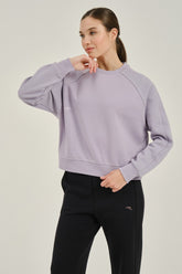 Anta Womens Sweatshirt In Purple