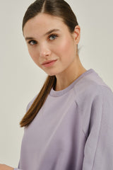 Anta Womens Sweatshirt In Purple