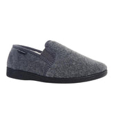 Hush Puppies Mens Johnny Slippers In Grey