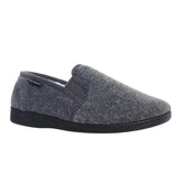 Hush Puppies Mens Johnny Slippers In Grey