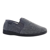 Hush Puppies Mens Johnny Slippers In Grey