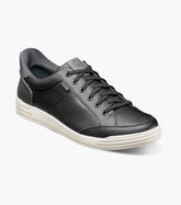 Nunn Bush Mens Black Kore Ez Slip Lace Up Shoes