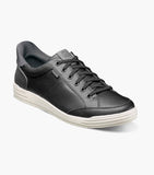 Nunn Bush Mens Black Kore Ez Slip Lace Up Shoes