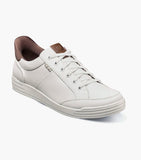 Nunn Bush Mens Kore Ex Slip On Lace Up Shoes In White