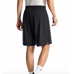 Anta Mens Woven Shorts In Black