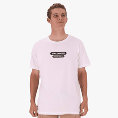 Salomon Round Trip Ss Tee M White
