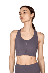 Anta Womens Professional Sports Bra In Dark Purple