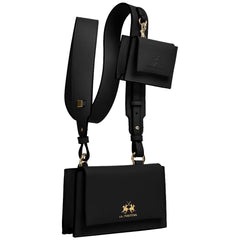 La Martina Principe Heritage Purse In Black